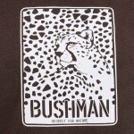Bushman Dámské tričko Orania, tmavě hnědé XXL
