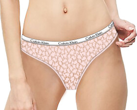 Dámské kalhotky Bikini Briefs Carousel 000QD3860EETE světle růžová Calvin Klein