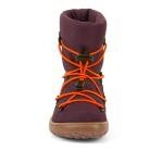 Dívčí zimní barefoot boty TEX TRACK WOOL Purple G3160251-4 - 34