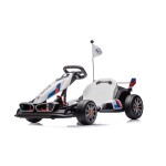 Mamido Dětská elektrická motokára BMW Gokart s funkcí driftu bílá