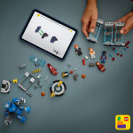 LEGO LEGO® ǀ Marvel 76315 Iron Man a jeho laboratoř: Síň brnění