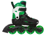 Powerslide Dětské kolečkové brusle Powerslide Phuzion Universe 4W Green Velikost EUR: Velikost koleček: 76mm, Počet koleček: 4x