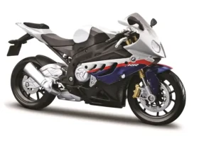 Maisto BMW S1000RR 2010 stříbrná