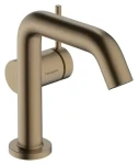 HANSGROHE Umyvadlová baterie s výpustí Push-Open kartáčovaný bronz / CoolStart / EcoSmart / keramická kartuše (73322140)