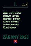 Zákony I-B/2023 účtovné Zákony