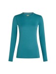 ICEBREAKER Wmns 200 Oasis LS Crewe, Topaz velikost: S