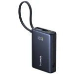 Baseus PicoGo 10000mAh 45W s int. kabelem USB-C černá / Powerbanka / 2xUSB-C / 1xUSB-A (P10076803123-00)