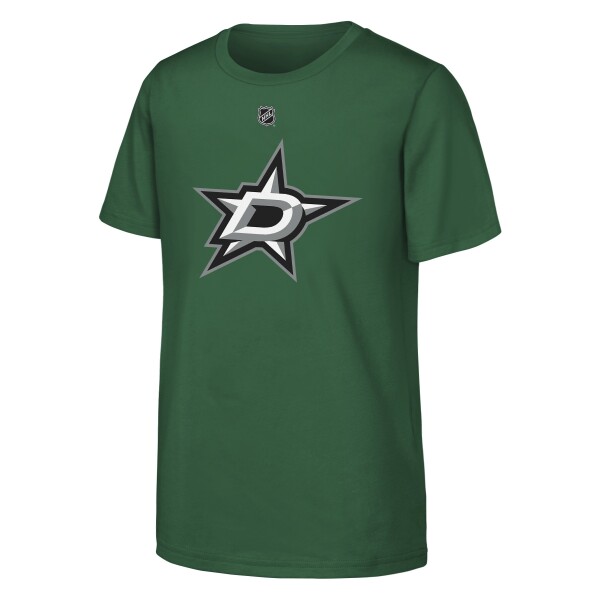Outerstuff Dětské tričko Mikko Rantanen #96 Dallas Stars NHL Flat Name & Number Short Sleeve Cotton Velikost: Dětské S (122 – 134)