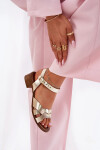 Sandály na podpatku model 212124 Step in style 40