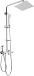 JB Sanitary Sprchová sestava s KLÁVESOVOU baterií, rozteč 150mm, hlava 25x25cm, s příslušenstvím SP 62 011 05 5