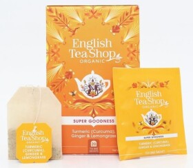 English Tea Shop Čaj Kurkuma, zázvor, citronová tráva, 20 sáčků