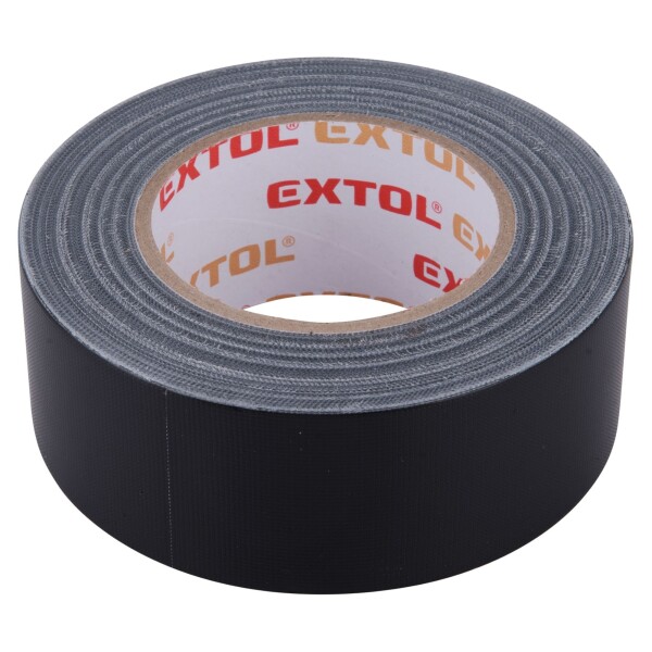EXTOL PREMIUM 8856313 Páska univerzální DUCT TAPE, 50mm x 50m, 0,18mm, černá