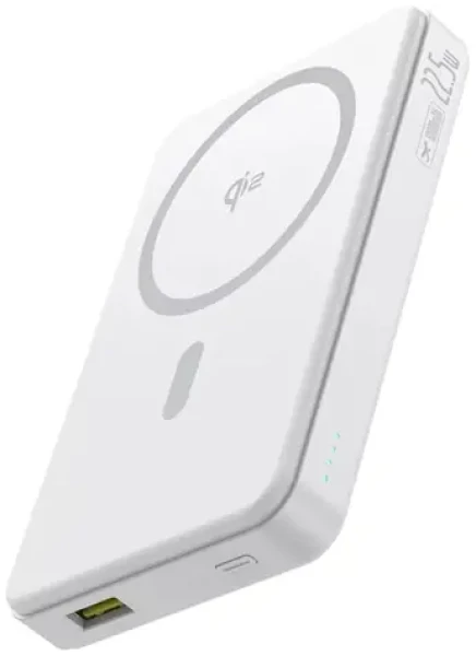 Baseus P10080000213-00 Airpow2 10000mAh 22.5W bílá / Powerbanka / MagSafe / 1xUSB-C / 1xUSB-A (P10080000213-00)