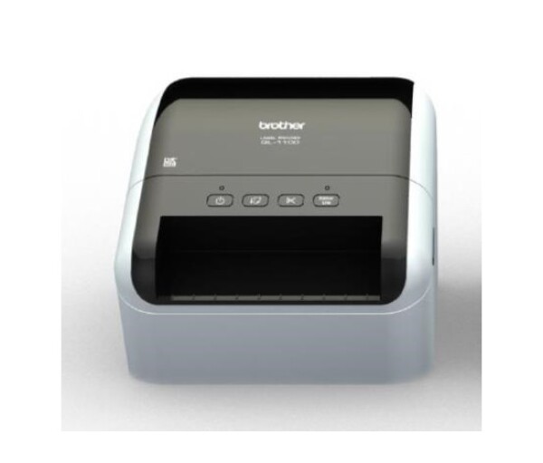 BROTHER tiskárna štítků QL-1100 - 101,6mm, termotisk, USB, Profesionální Tiskárna Štítků - Vestavěná řezačka
