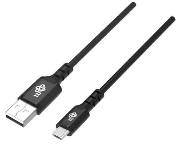 Silikonový USB - MicroUSB kabel 1 m černá / Datový kabel / Quick Charge (AKTBXKU2MISI10B)