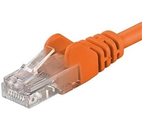 PremiumCord UTP CAT6 7m / Patch kabel / RJ45-RJ45 / oranžová (sp6utp070E)