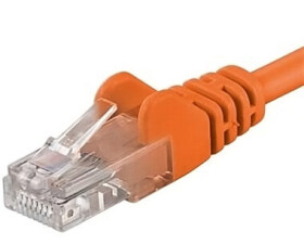 PremiumCord UTP CAT5E 2m / Patch kabel / RJ45-RJ45 / oranžová (sputp02E)