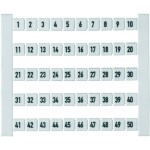 Weidmüller 354361187-500 označení svorky bílá 500 ks