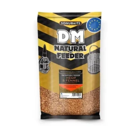 Sonubaits Vnadící směs DM Natural Feeder Hemp Fennel 1kg (S1780023)