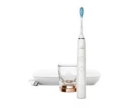 Philips DiamondClean 9000 HX9911-94 bílá / sonický zubní kartáček / 4 režimy / 3 stupně / 1x hlavice / pouzdro (HX9911/94)
