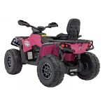 Mamido Dětská elektrická čtyřkolka Can-Am Outlander ATV 4x45W růžová