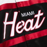 Mitchell & Ness Pánská bunda Miami Heat NBA Script Heavyweight Satin Velikost: S