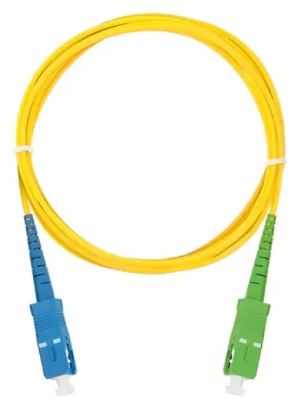 XtendLan FO patch SC/APC-SC / Optický patch kabel / simplex / 9/125 / G.652D / LS0H / 5 m (FOP-SCASC-S-5-9)