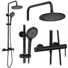 REA - Sprchový set Foss Clif Black REA-P5645