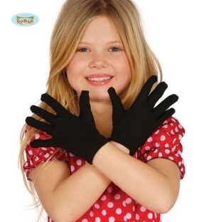 Tarra Rukavice černé dětské 17cm