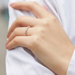 LUNICA Stříbrný prstýnek TŘPYT Velikost prstenu: 9 (EU: 59-61) 0621_9