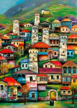 MAGNOLIA Puzzle Krásná vesnice