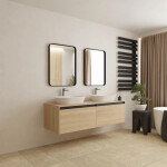 Zrcadlo SAT 60x80 cm černá SATZOB6080CE SATZOB6080CE