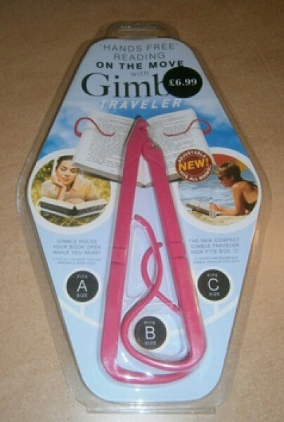 Držák na knihu cestovní