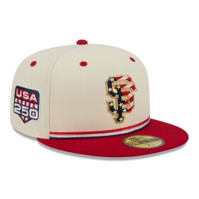 New Era Pánská kšiltovka San Francisco Giants MLB 2026 4th of July USA 250 59FIFTY Fitted Velikost: 7 3/8