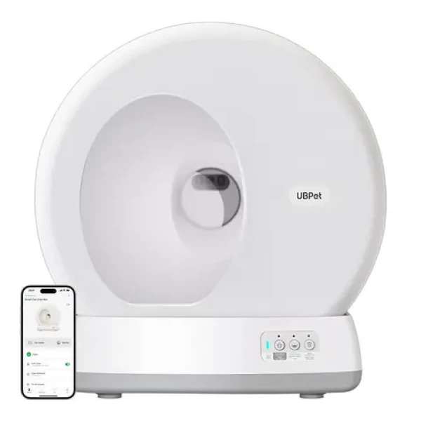 UBPet UCAT C10 / Inteligentní samočisticí toaleta pro kočky / ovládání appkou / do 10 kg (UCAT C10)