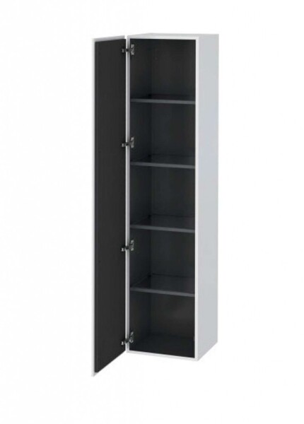 DURAVIT - L-Cube Vysoká skříňka 176x40x36 cm, panty vlevo, bílá mat LC1180L1818