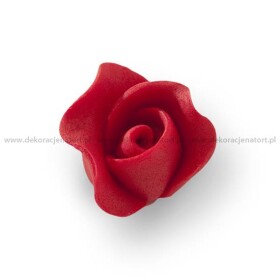 Dortisimo Cukrová dekorace Růže malé bordó (25 ks)