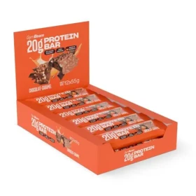20 g Protein bar - GymBeam (čokoláda karamel, 12 x 55 g) (110368-6-12x55g-čokoládakaramel)
