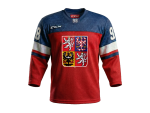 CCM Dres české hokejové reprezentace Martin Nečas Olymp 2026 - červený Velikost: S