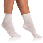 Dámské ponožky FANCY MODAL SOCKS - BELLINDA - bílá 35 - 38