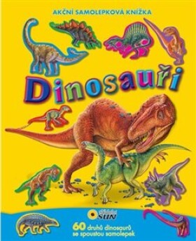 Akční samolepková knížka Dinosauři, 2. vydání