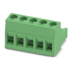 Přístrojová šroubovací svorkovnice, terminálový konektor 5mm - 5Pin, Samice na kabel