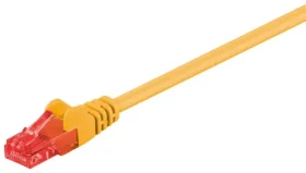 MicroConnect CAT6 U/UTP 0.25m žlutá / PVC (B-UTP60025Y)