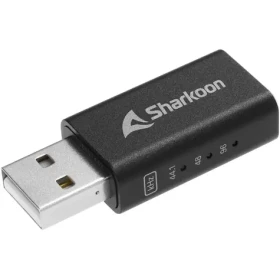 Sharkoon Gaming DAC Pro S V3 černá / externí zvuková karta / USB / 96kHz / 24 bitů (4044951039616)