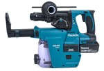 Makita DHR243RTJW / Aku kombinované kladivo / 18V / SDS-plus / 950 ot-min / 4700 úderů-min / 2.0 J / 2x 5.0 Ah (DHR243RTJW)