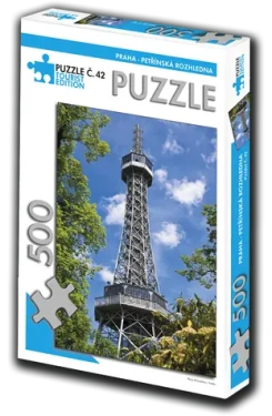 TOURIST EDITION Puzzle Petřínská rozhledna (č.42)