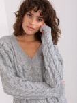 Sweter BA SW model 19014813 szary - FPrice Velikost: jedna velikost