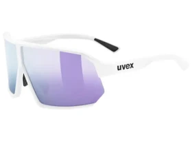 Uvex Sportstyle 237 brýle White Matt/Mirror Lavender