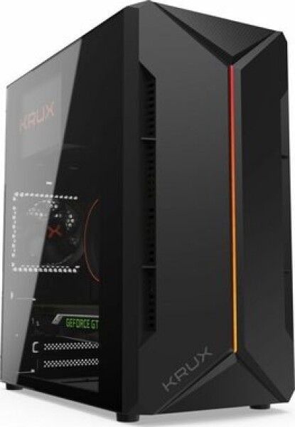 KRUX Astro černá / micro-ATX / mini-ITX / Průhledná bočnice (KRX0016)