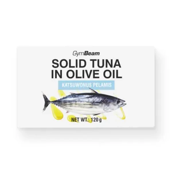 Tuňák v olivovém oleji - GymBeam (120 g) (54652-1-120g)